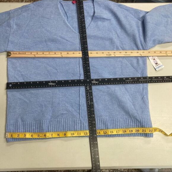 VINCE CAMUTO‎ Women’s Sweater, Marine Blue Size Large Oversized - Picture 7 of 13